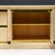 Faux-Marble Lacquered Sideboard by Jean Claude Mahey, France, 1970s
