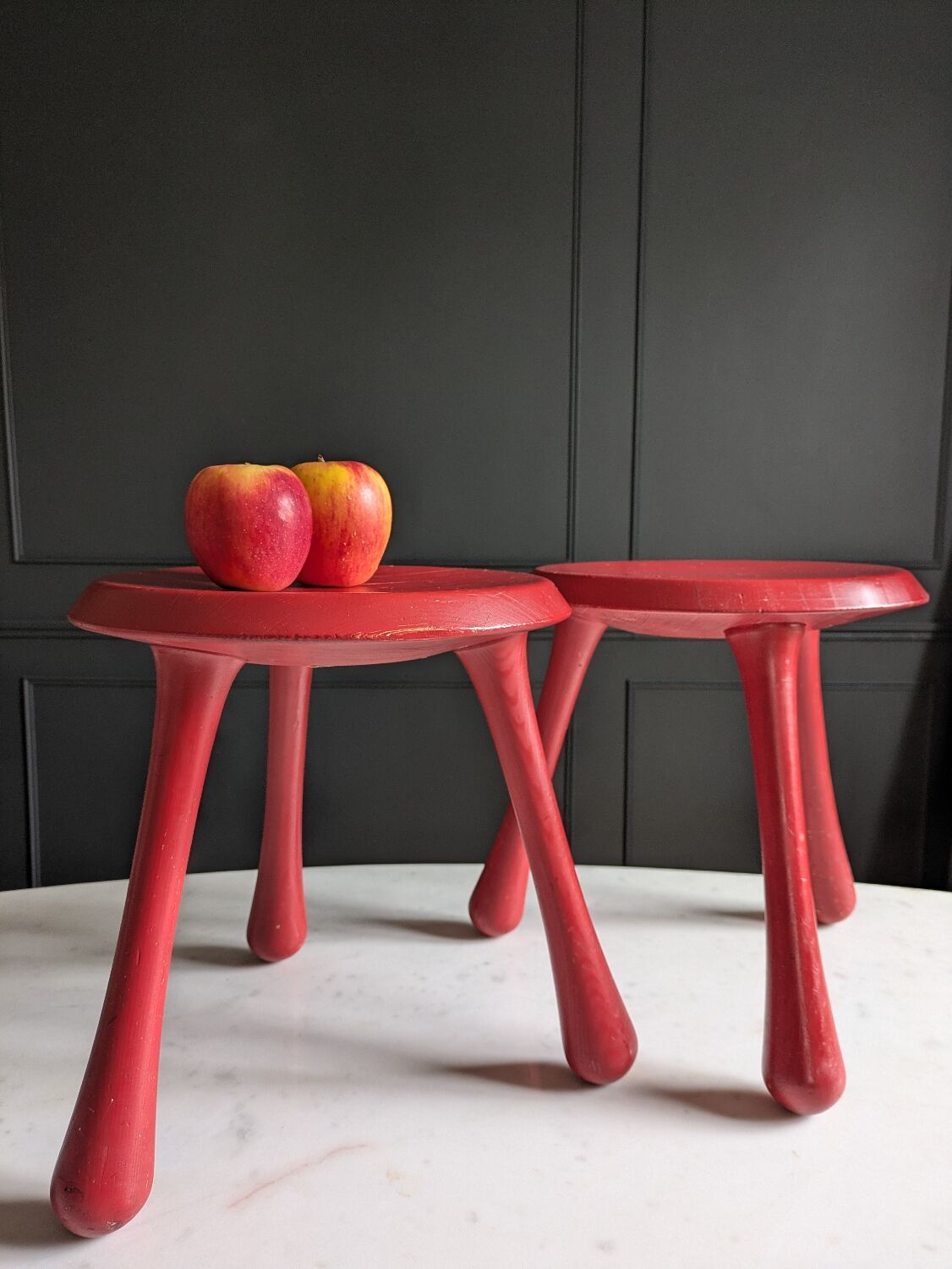 2 Ingvar Kamprad stools for Habitat