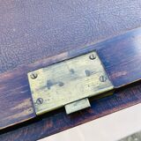 Bureau de pente Scriban en acajou époque fin XIXe Made in England