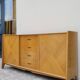 Vintage sideboard enfilade 1950 feet oak compass