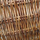 Rectangular wicker trunk