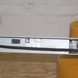 Lampe jaune à trois spots, Brillant, années 1970,