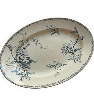 Plat ovale ancien 33.5 cm Villeroy & Boch modèle Burgenland – La Roue du Passé