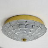 Mid-century design Peil & Puzzler glass flush mount , 1970s