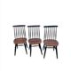 Set of 3 chairs "fanett" by Ilmari Tapiovaara