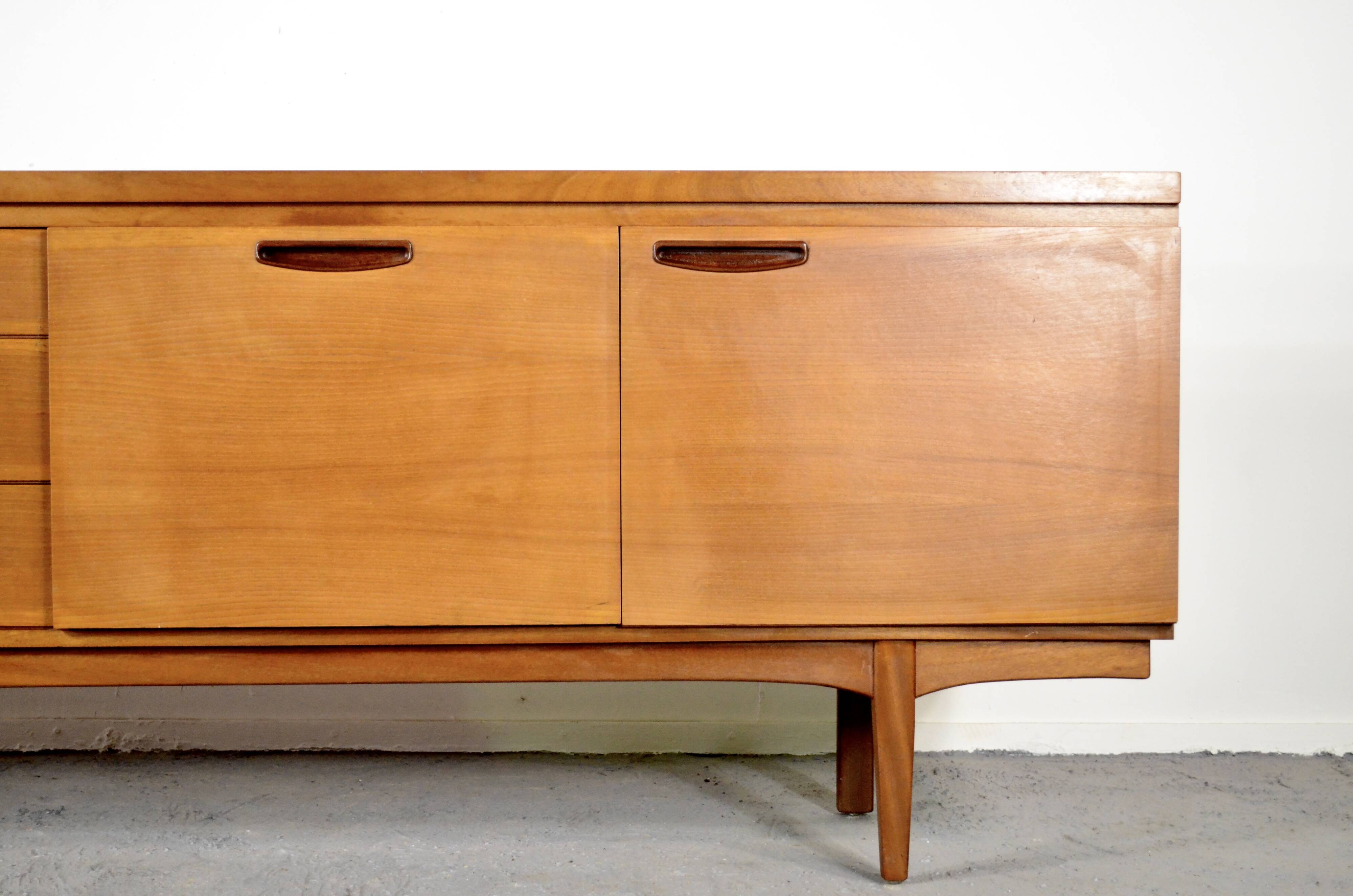 Vintage Midcentury Greaves & Thomas teak sideboard