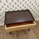 1950s wheeled dessert trolley