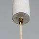 Ceiling light in the style of Mathieu Matégot, 1950s.