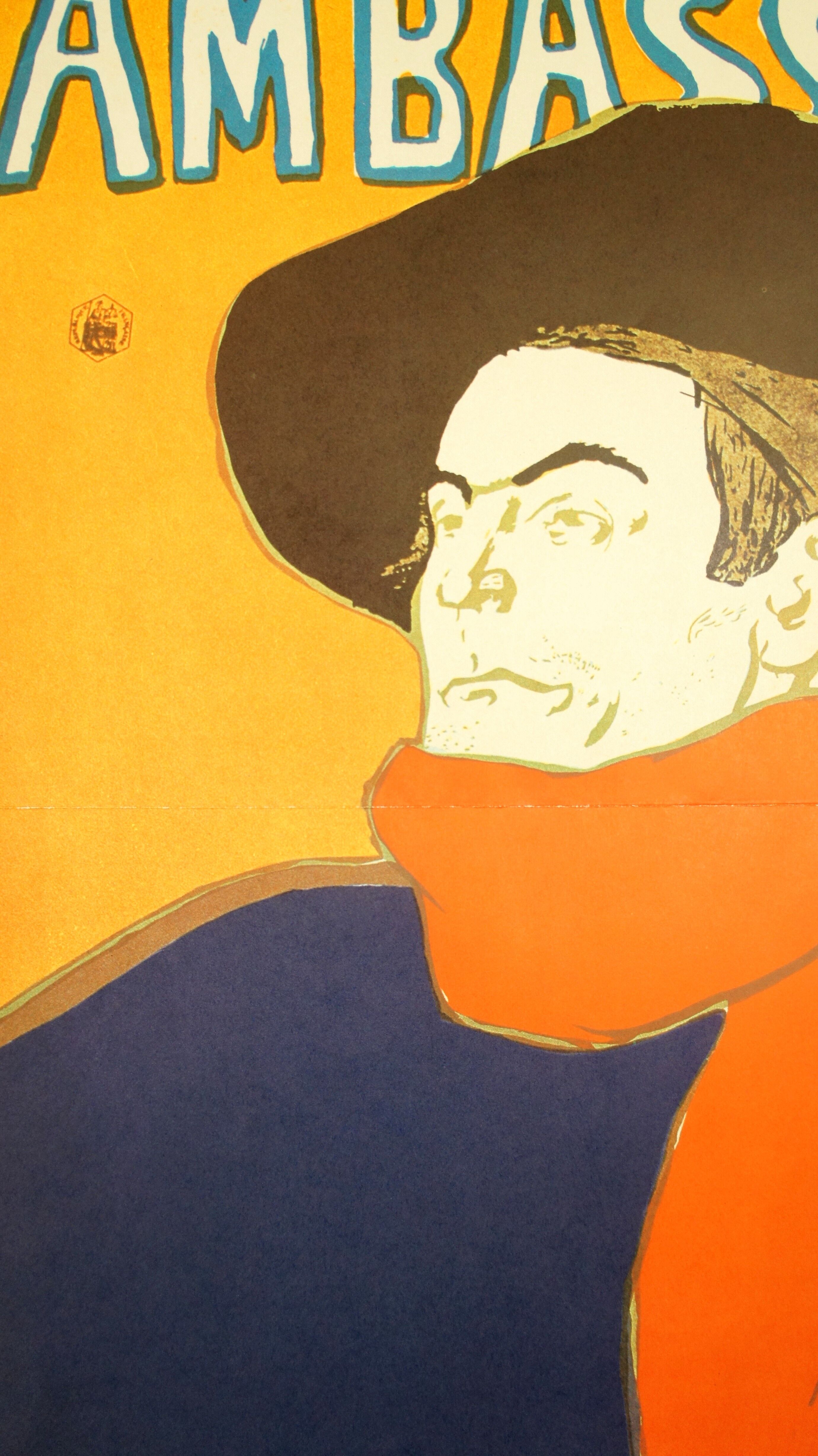 Vintage poster BNF Henri de Toulouse-Lautrec