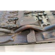 Grain loft door DOGON MALI sculpture African Art