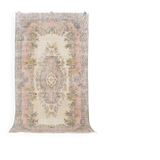 Tapis floral Oushak petit sku1371