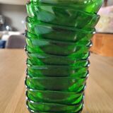 10 coupelles en verre Vereco vert