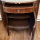 Louis XVI Style Half-Moon Chest of Drawers with Marquetry