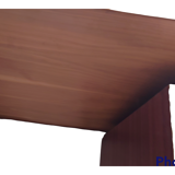 Desk 1960/1970 signed ciolino in accajou