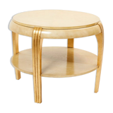 Side table parchment gilding 1930s