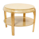 Side table parchment gilding 1930s
