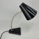 Lampe de table industrielle réglable vintage années 1950
