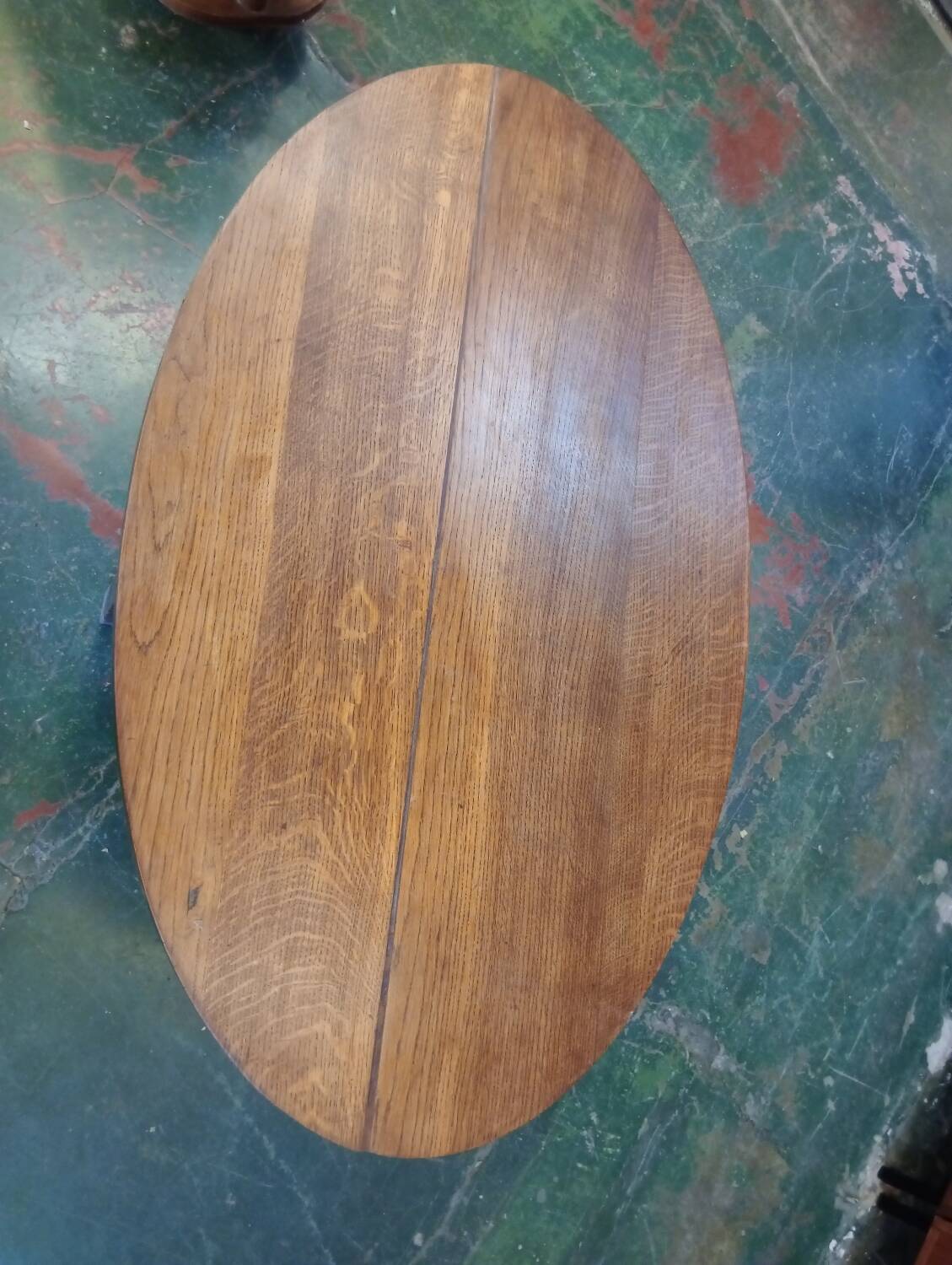 Art Deco oval coffee table