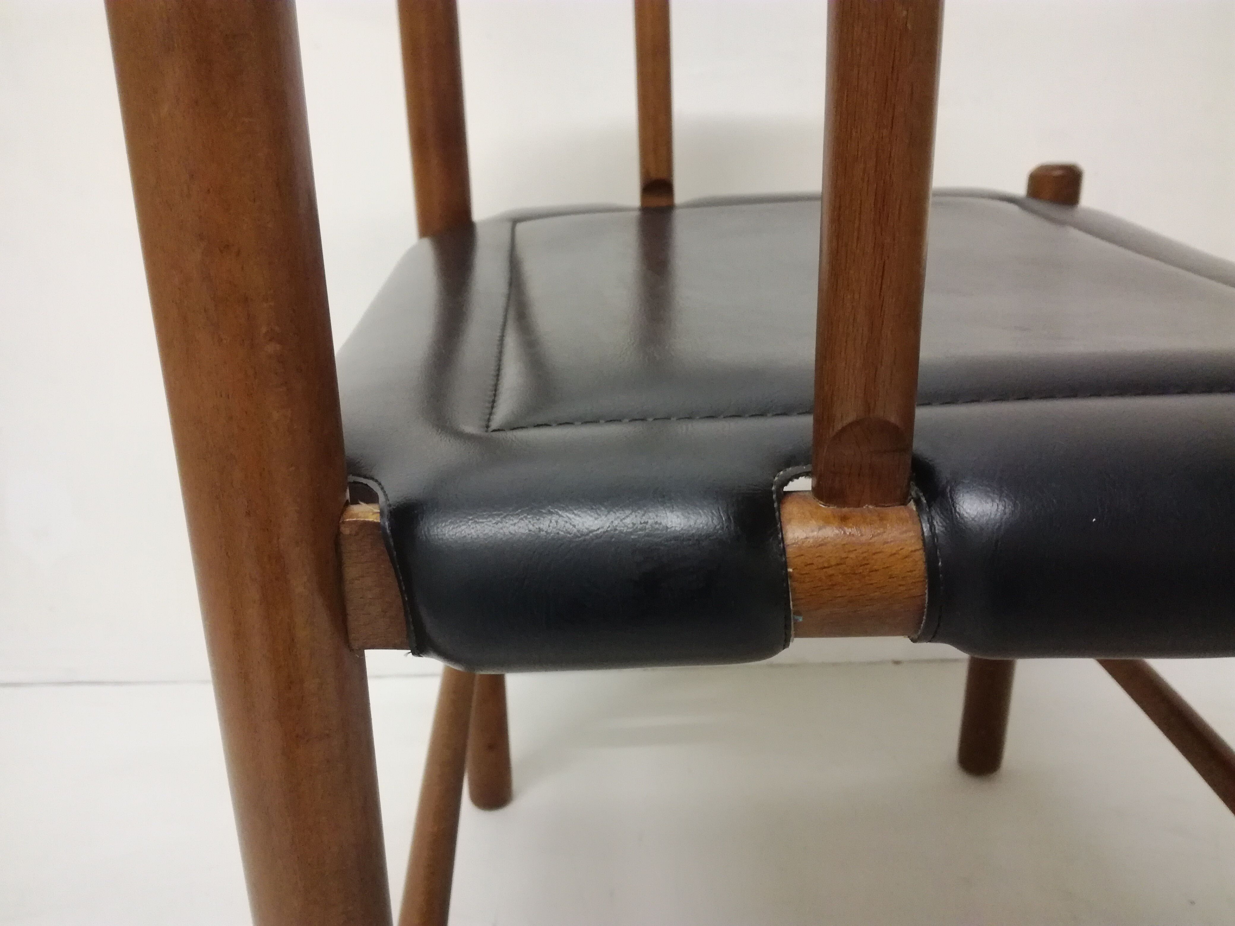 Scandinavian design vintage office armchair