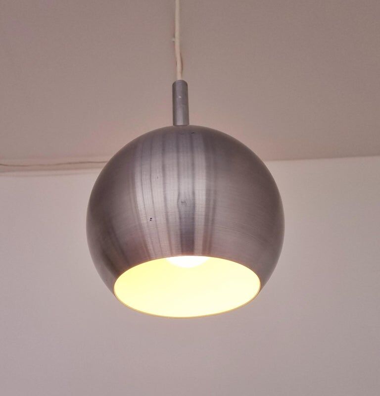 Midcentury Design Ball Pendant ERCO, Germany, 1970s