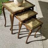 Vintage Venetian nesting table