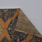 Colourful Vintage Oushak Runner Sku2480