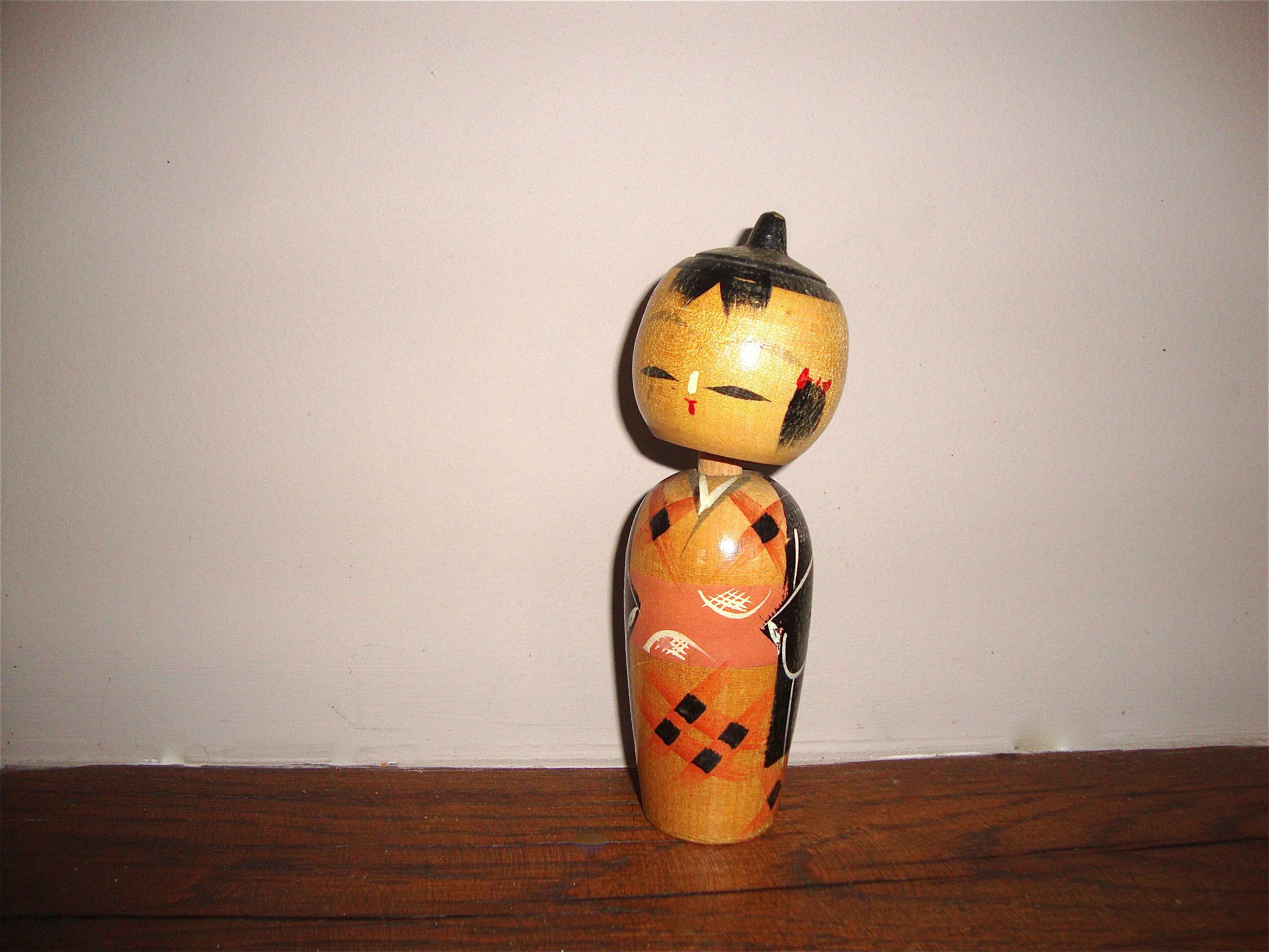 Ancient Japanese kokeshi doll