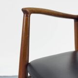 Fauteuil en teck danois par Erik Buch pour Ørum Møbelfabrik, années 1960.