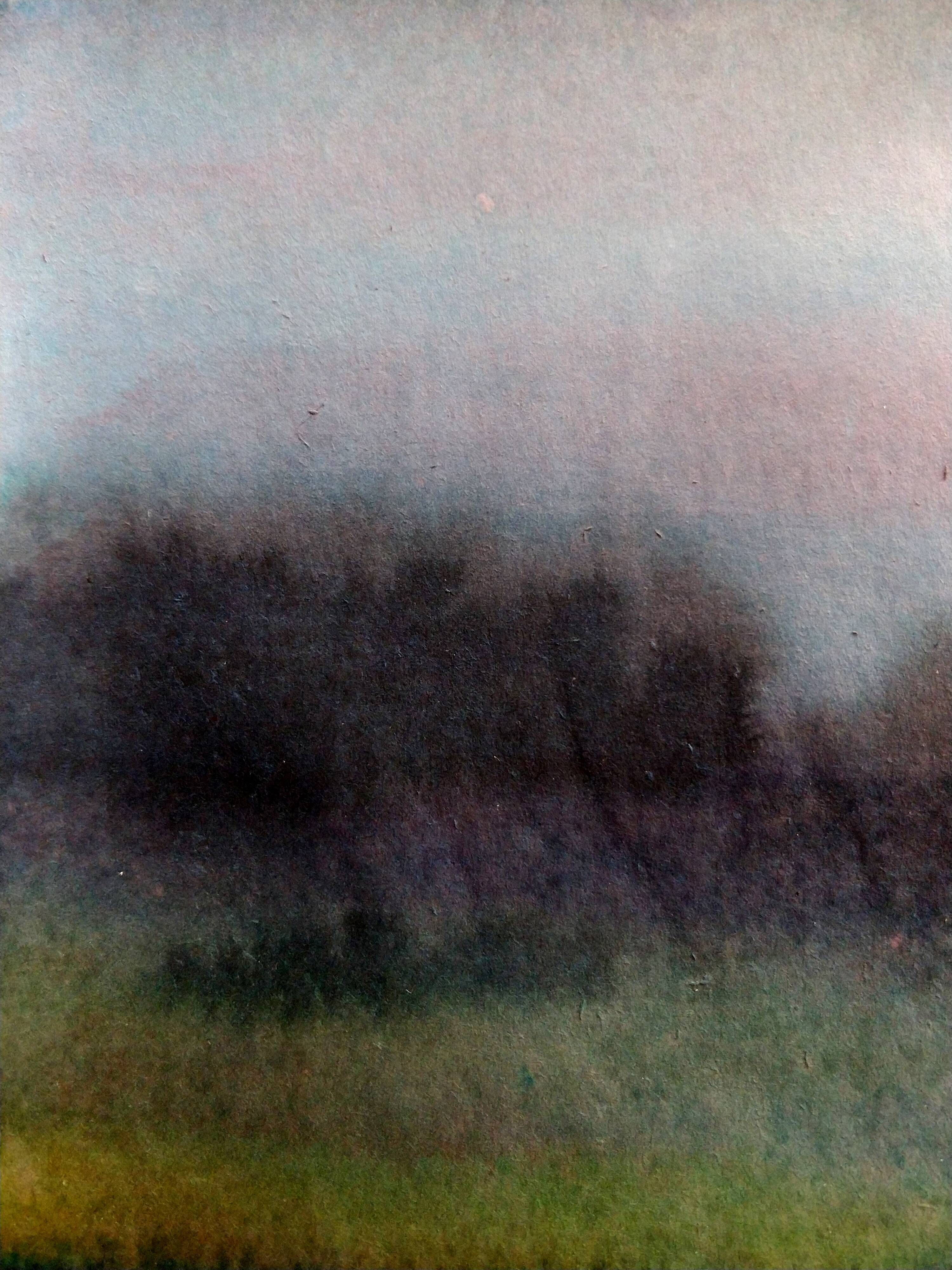 Ink landscape Between dog and wolf 7