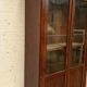 Louis Philippe vintage window in mahogany two 19th century glass doors