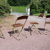 Set of 4 folding chairs