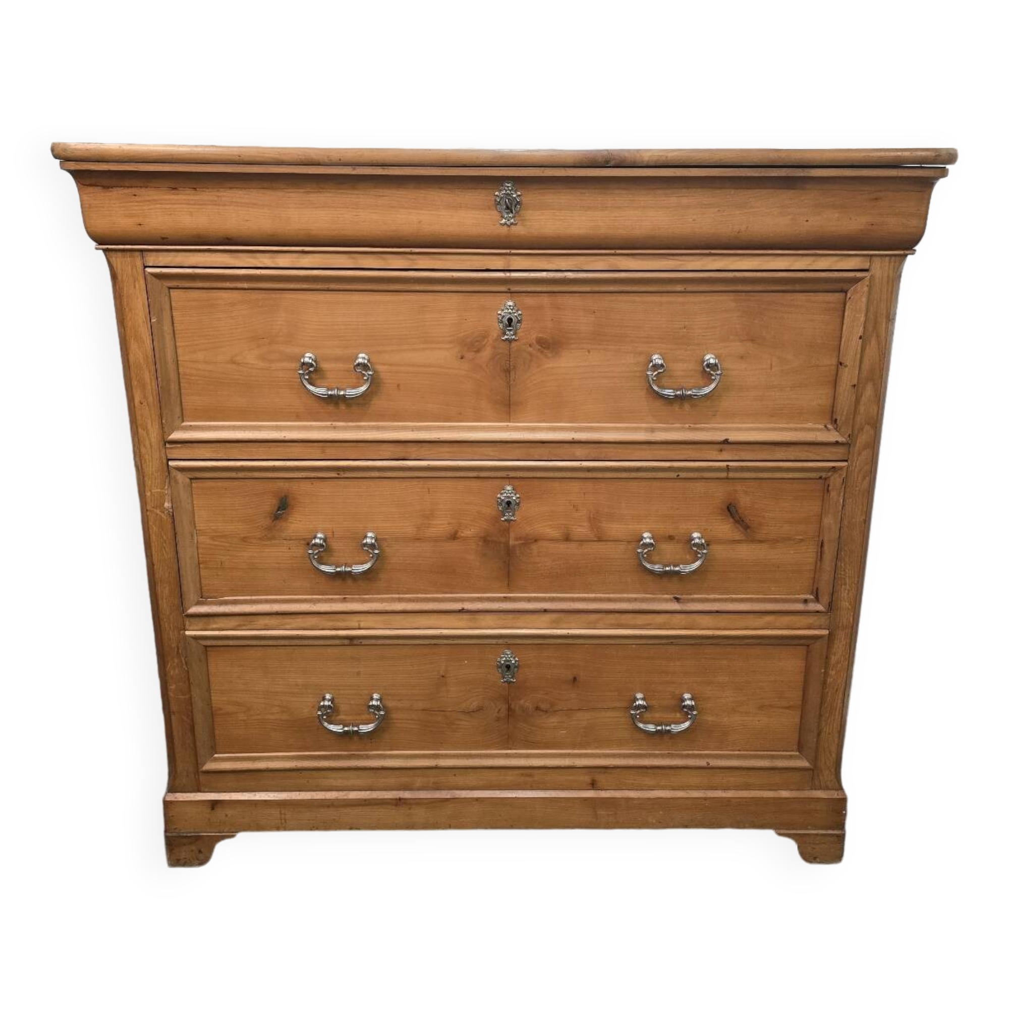 Grande commode en sapin style Louis philippe