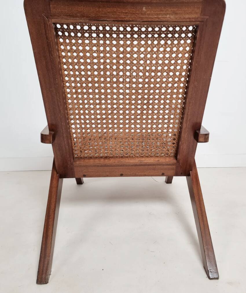 Fauteuil colonial du Comptoir Français à Brazzaville