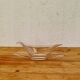Vintage Pyrex Sedlex France sauce boat in moulded glass with a lid.