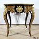 Ceremonial Table in Blackened Pear Wood, Napoleon III Period – Mid-19th Century