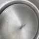 PEAR IN ALUMINUM BRUSH ICE BUCKET MADE IN ITALY AROUND 1970