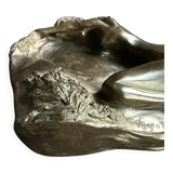 Patinated bronze sculpture – Valérie Fageot – 2007 Bimaris 2/7