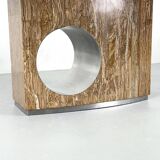 Dining table in marble by Willy Rizzo, Italy - 1960s