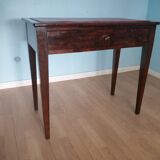 Table de bureau en acajou