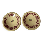 Shallow dish in earthenware from Giens