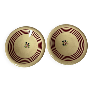 Shallow dish in earthenware from Giens