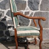 Sheep bone armchair style Louis XIV