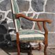 Fauteuil Os de mouton style Louis XIV