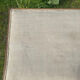 Banc en bois et tissu beige