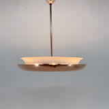 Bauhaus / Functionalist Copper Chandelier Ufo, 1930s, Restored