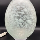 Egg lamp in opaline glassware Vianne