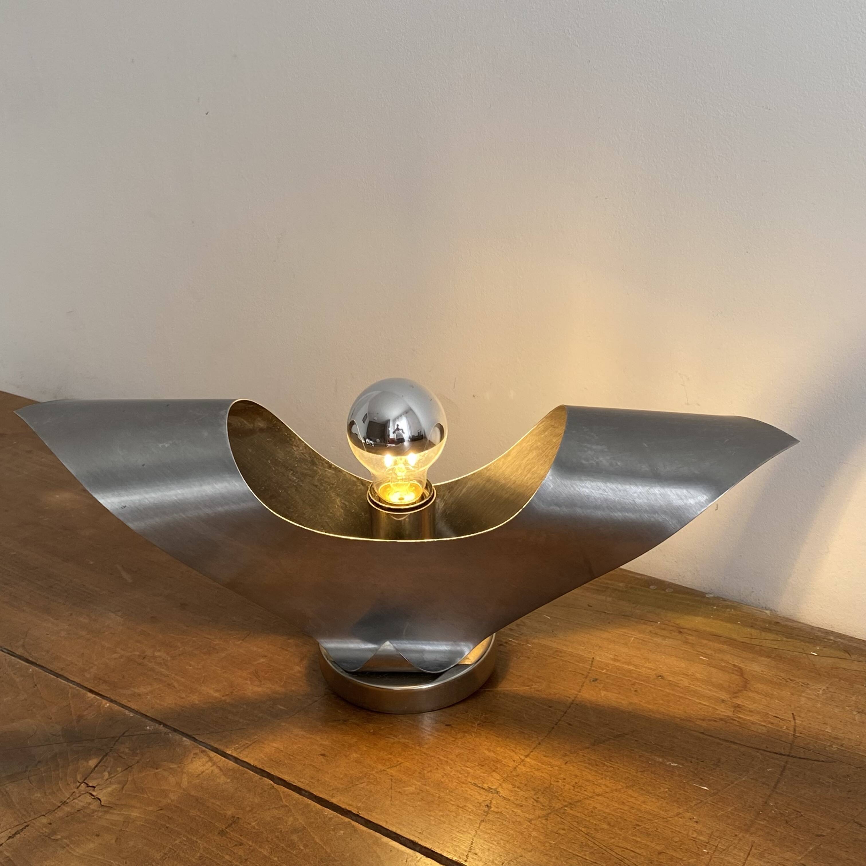 Large Oxar wall light. 1970. Space age. 47x12.