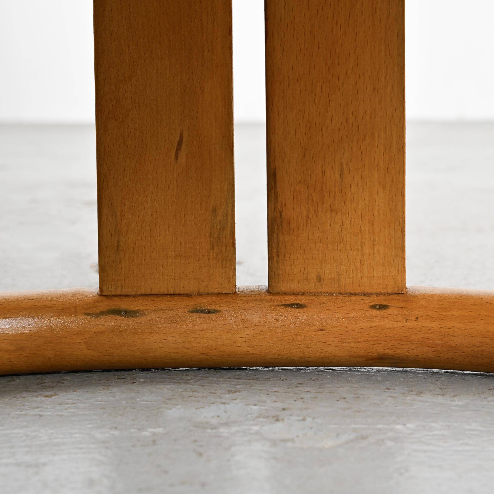 Pair of armchairs by Isamu Kenmochi, Japan circa 1965