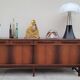 Danish sideboard stamped Bordum and Nielsen in Rio rosewood