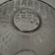 Pair of vintage bubbled glass lampshades